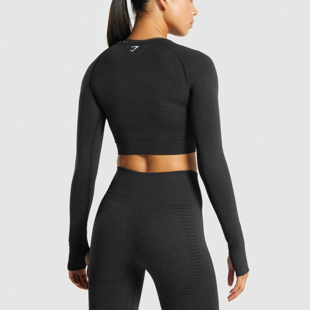 Gymshark Seamless Long Sleeve Crop Top